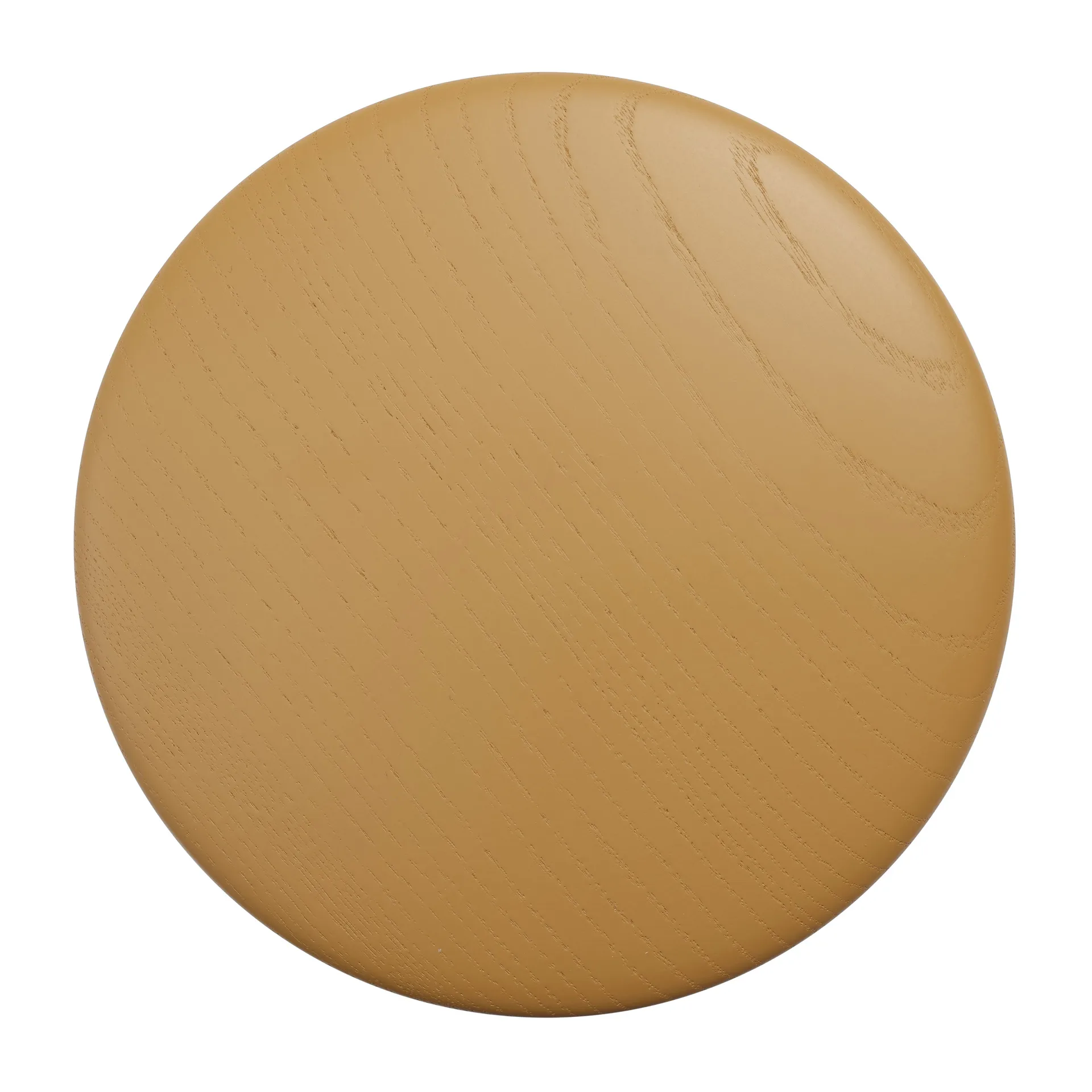 Gancho de madeira Laranja Queimado Dots , Ø17 cm Muuto