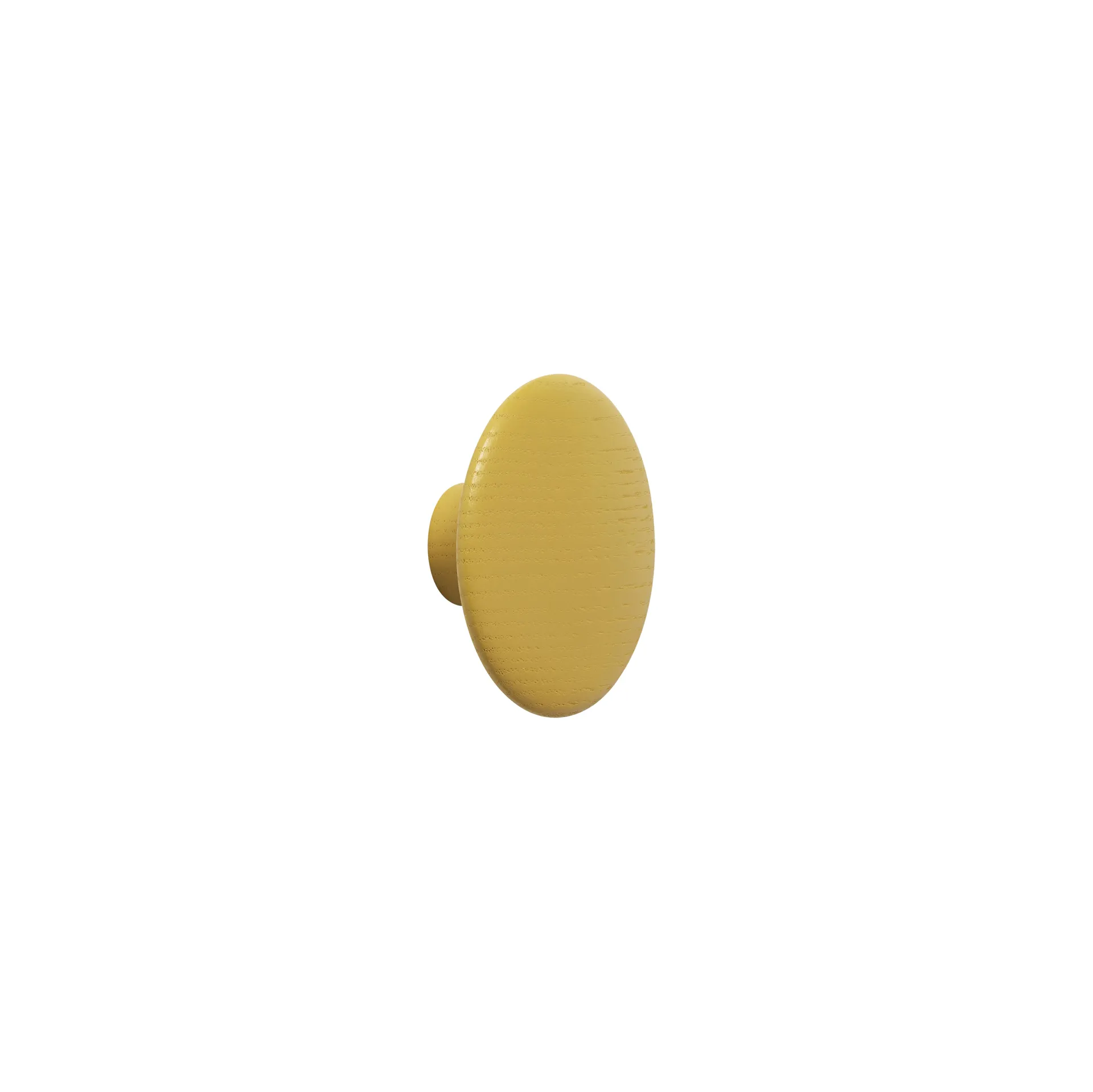 Gancho para roupa amarelo mostarda The Dots, XS Muuto