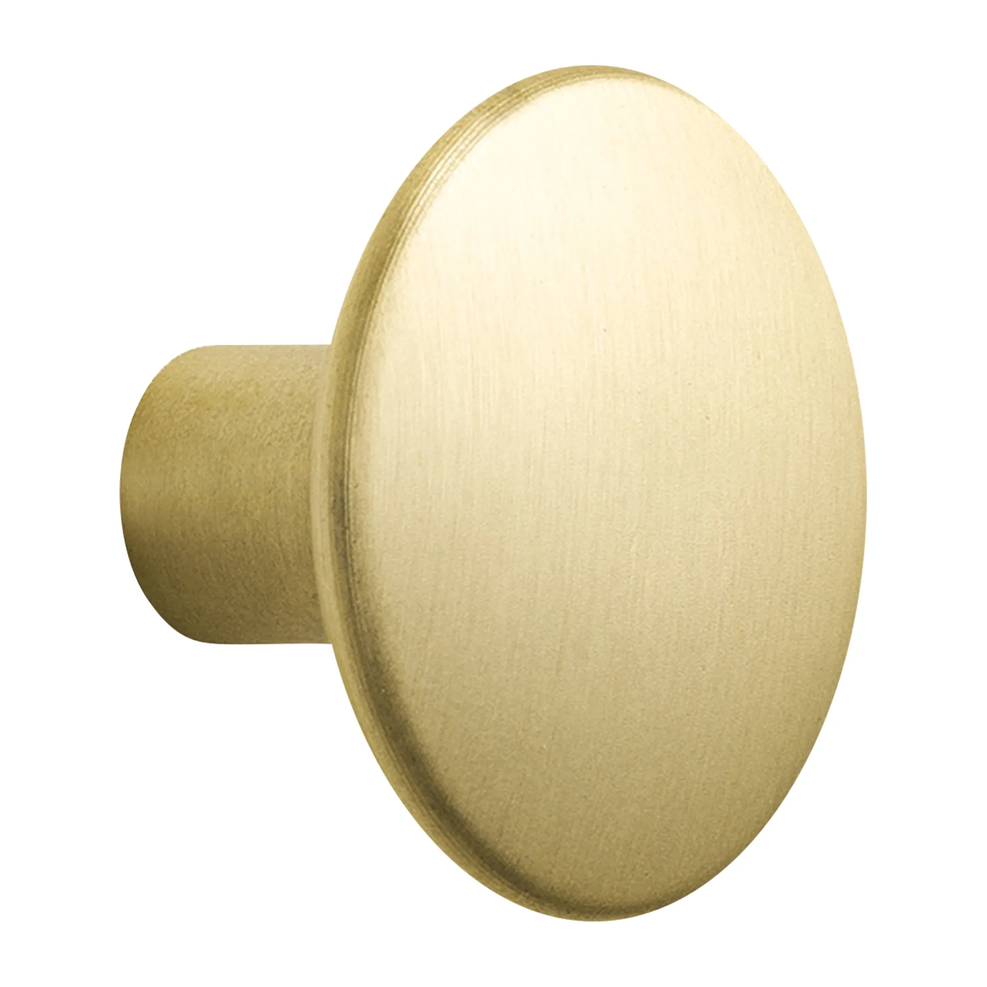 Gancho para roupa de metal The Dots, 3,9 cm, latão Muuto