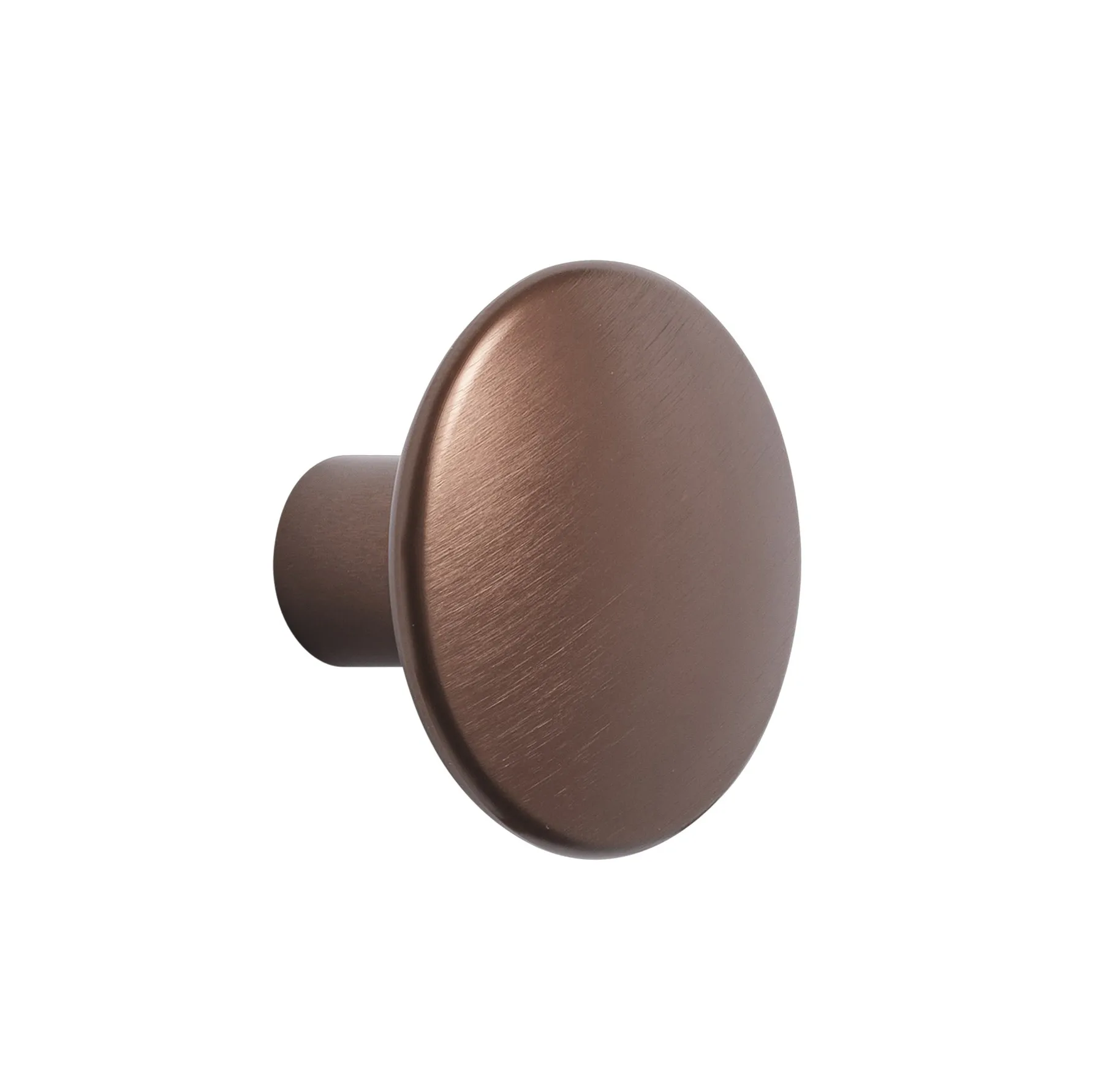 Gancho para roupa de metal The Dots, 3,9 cm, umber Muuto