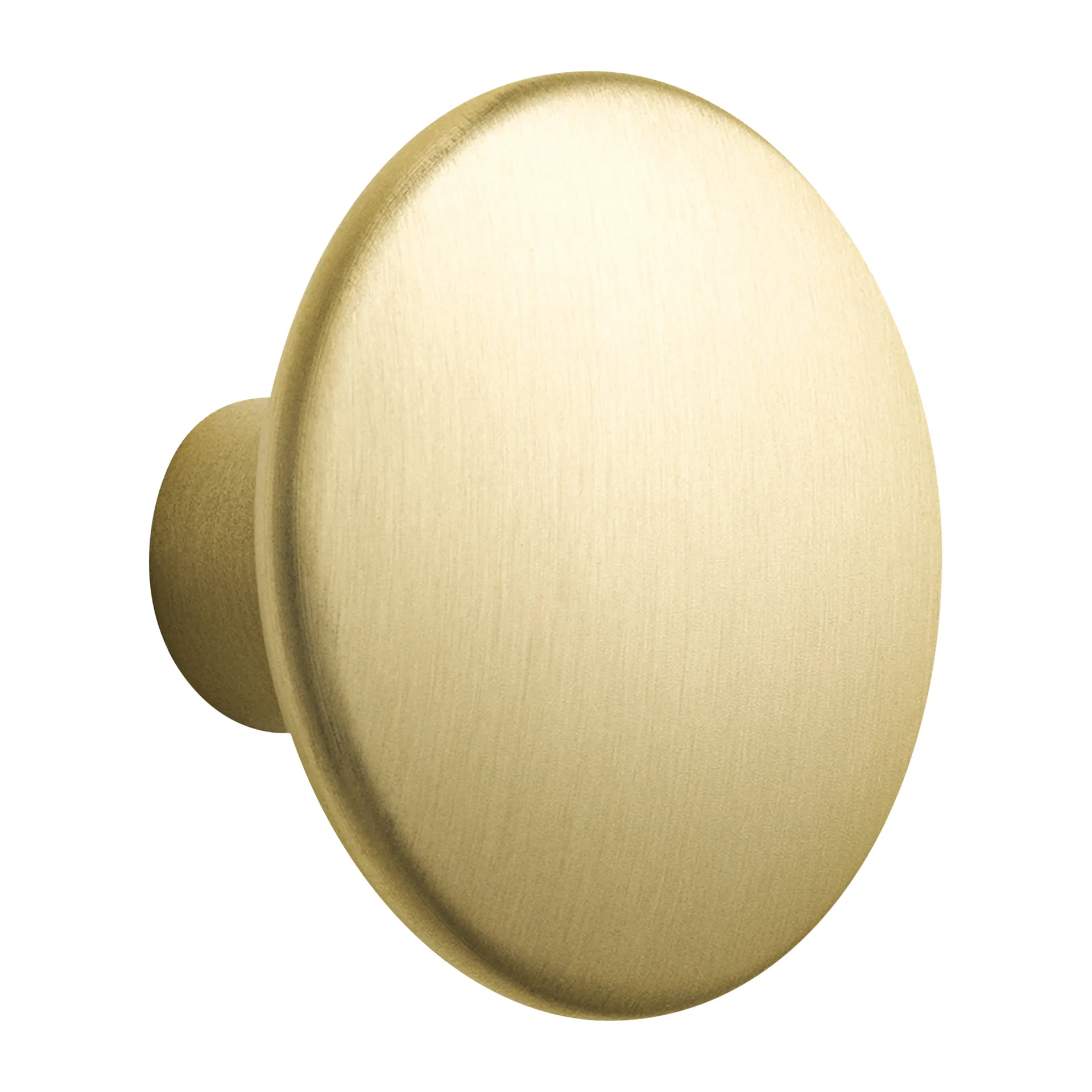 Gancho para roupa de metal The Dots, 5 cm, latão Muuto