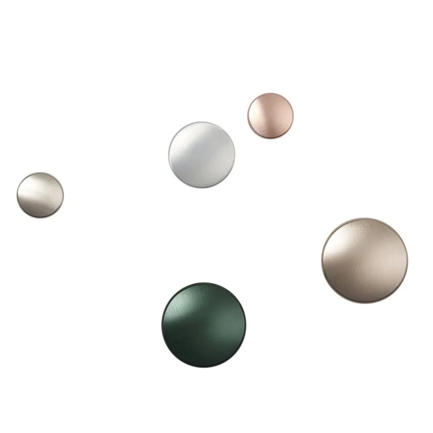 Gancho para roupa de metal The Dots, 5 cm, taupe Muuto