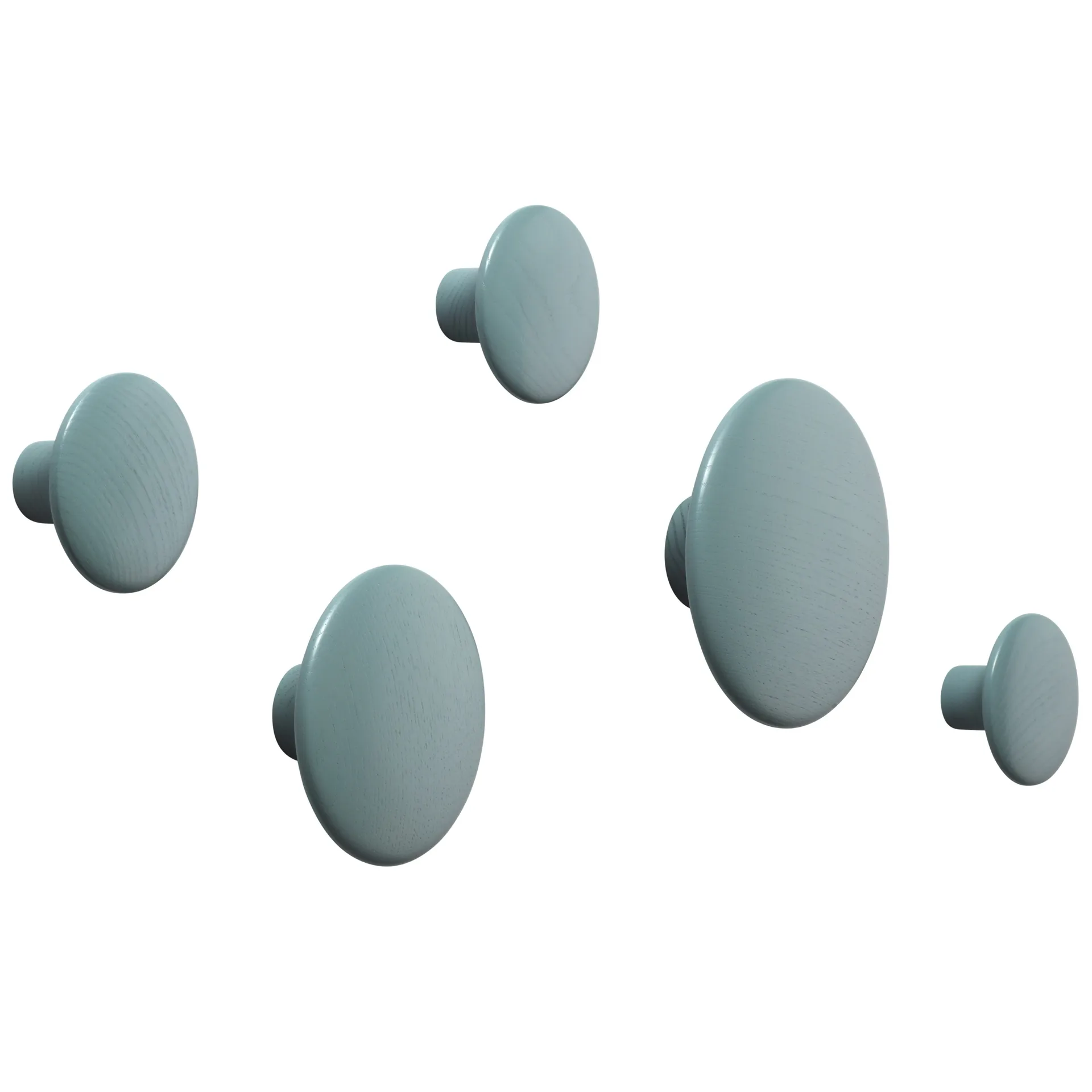 Gancho para roupa petroleum (azul) The Dots,  Muuto