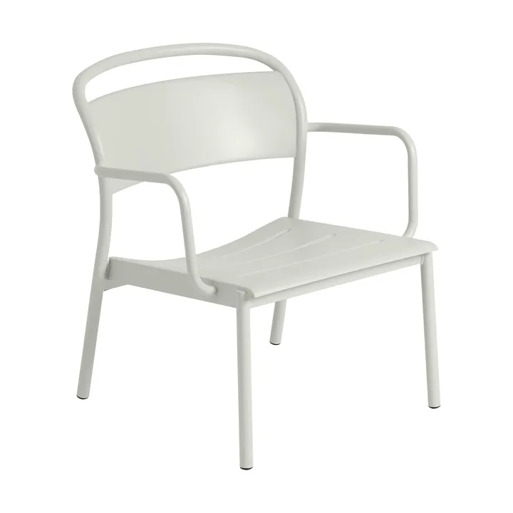 Linear Steel poltrona lounge - Cinzento - Muuto
