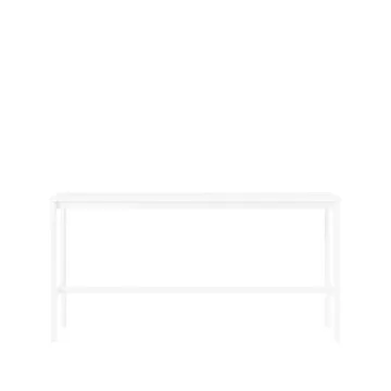 Mesa bar Base High - laminado branco-estrutura branca-L50 C190 A95 - Muuto