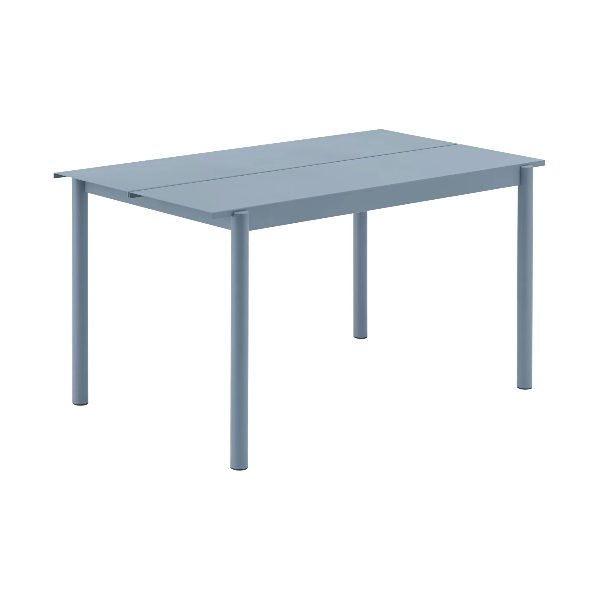 Mesa de aço Linear 140 cm, Pale blue Muuto