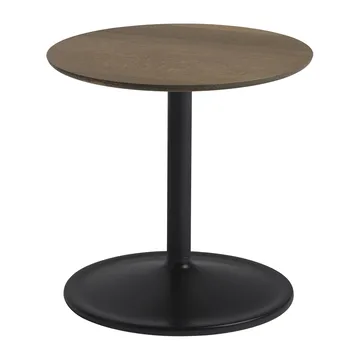 Mesa de apoio Soft 40 cm  - Solid smoked oak-black - Muuto