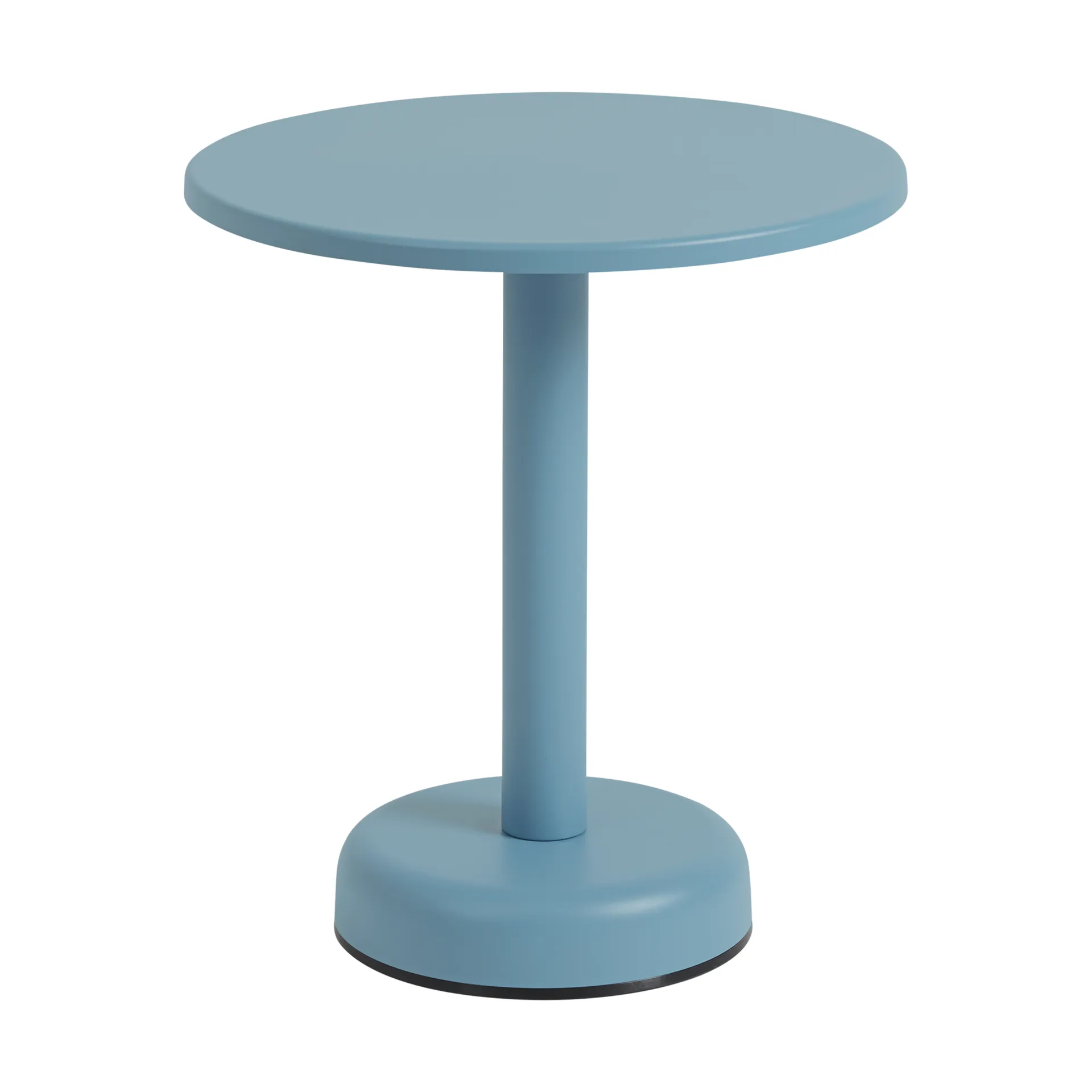 Mesa de centro Linear Steel, Azul pálido, Ø42x47 cm Muuto