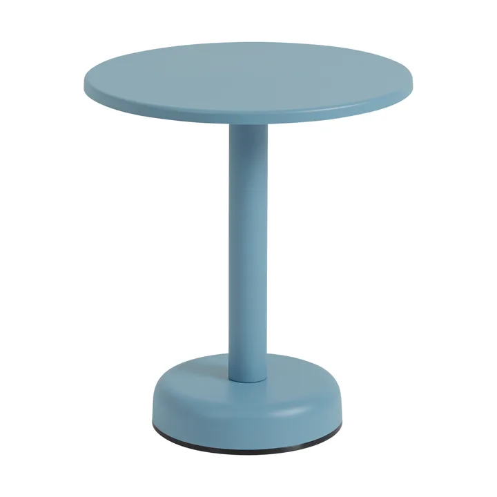Mesa de centro Linear Steel - Azul pálido, Ø42x47 cm - Muuto