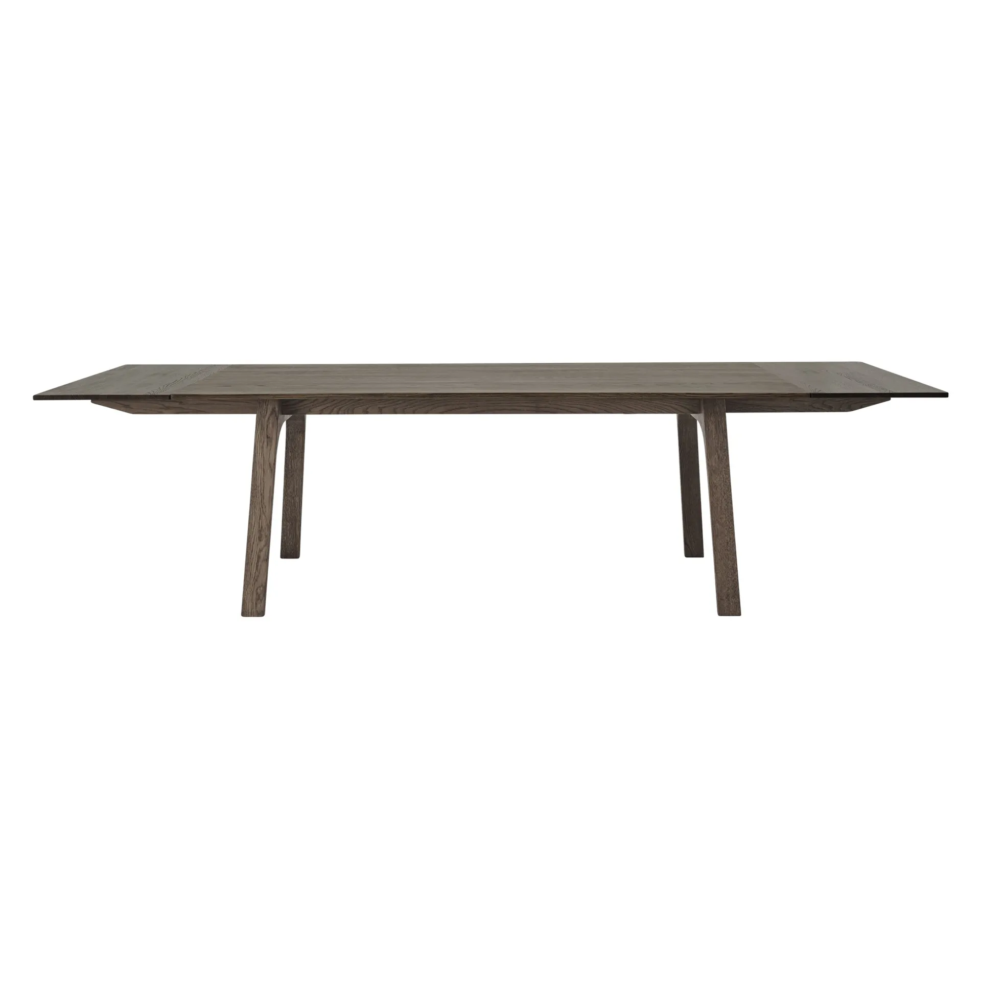 Mesa de jantar Earnest Extendable 205x100 cm, Dark oiled oak Muuto