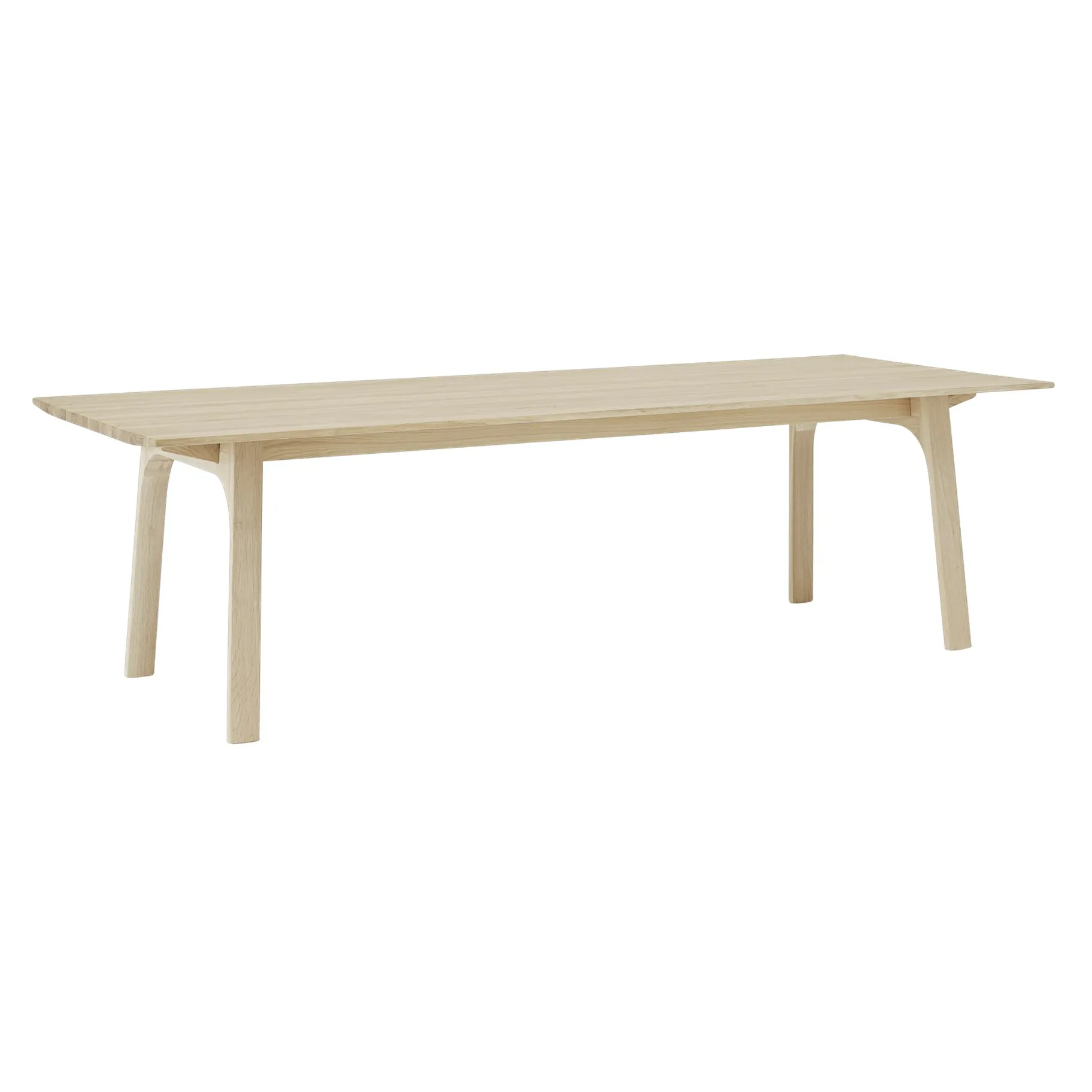 Mesa de jantar Earnest Extendable 260x100 cm, Oiled oak Muuto