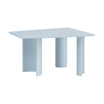 Mesa de jantar Re-norm - Azul-claro, 130x120 cm - Muuto
