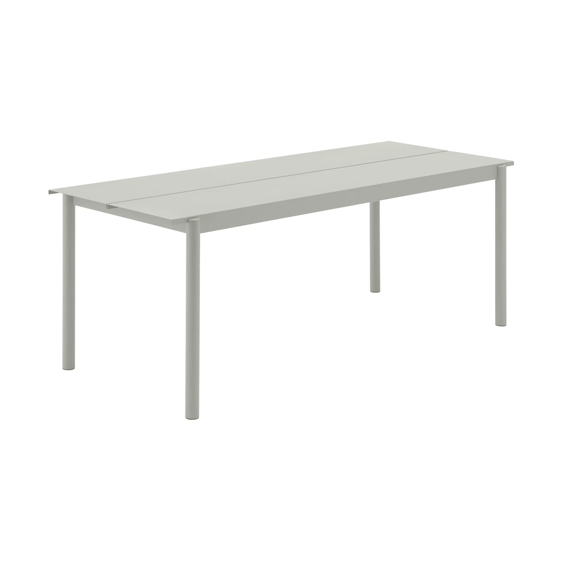 Mesa Linear Steel 200x75 cm, Grey Muuto