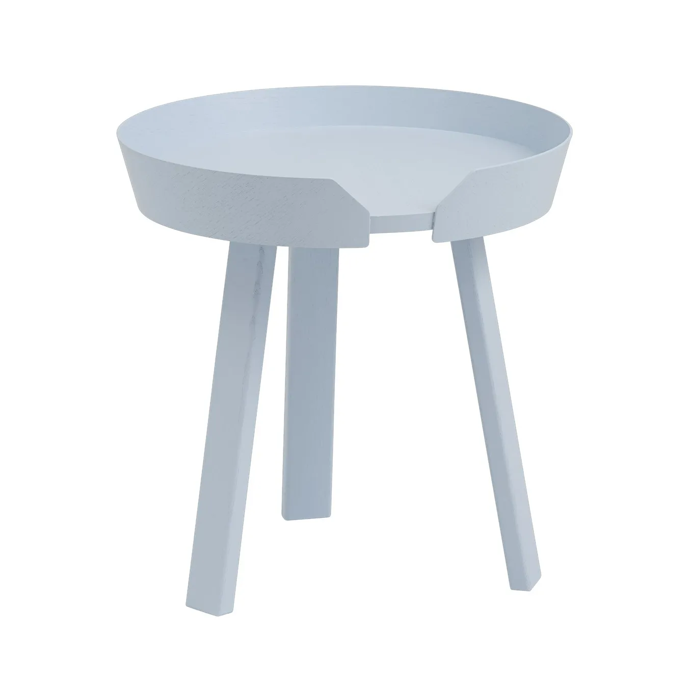 Mesa pequena Around, Light-blue Muuto