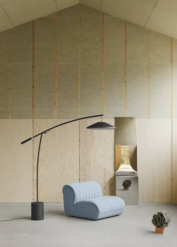 Módulo de sofá Coltre - Chaise lounge módulo, turf-sand - Muuto