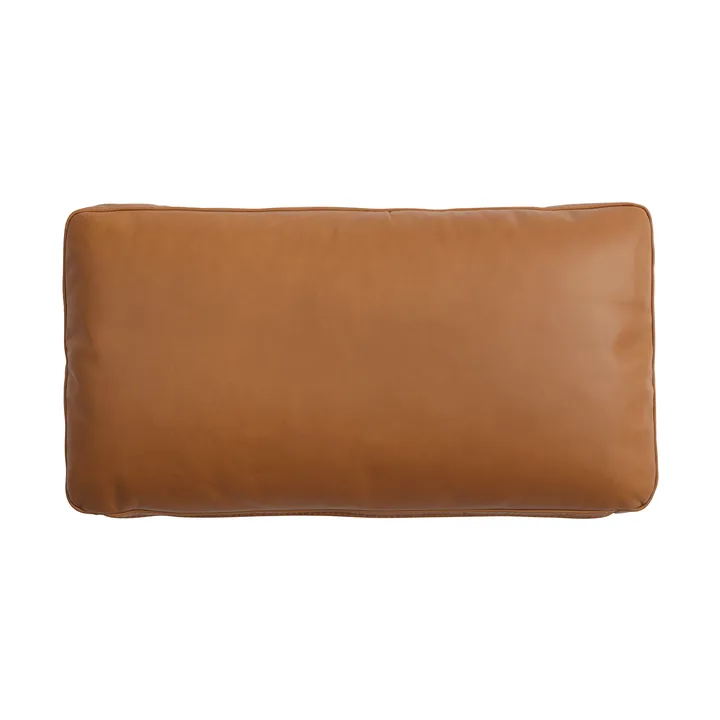 Outline soft almofada - Refine Leather Cognac, 55x30 cm - Muuto