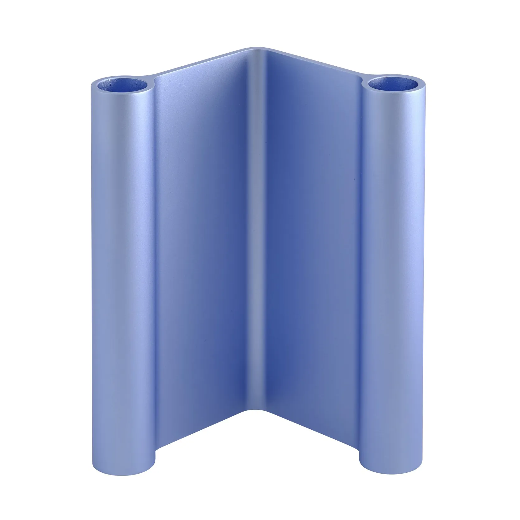 Pair castiçal 18 cm, Azul claro Muuto