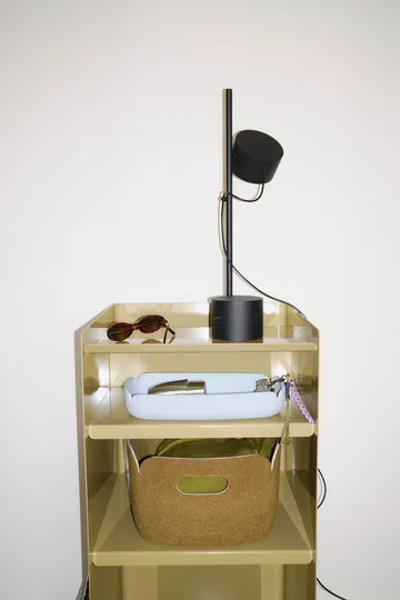 Post candeeiro de mesa - Preto - Muuto