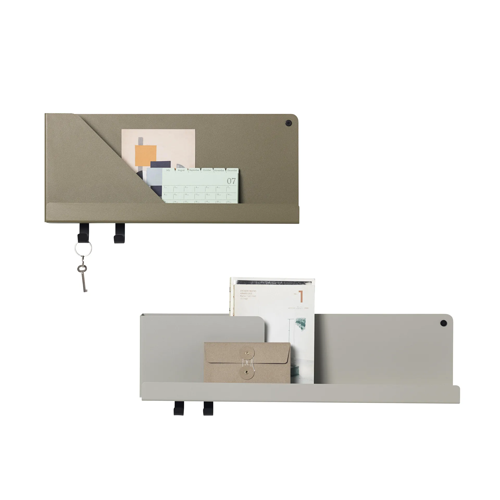 Prateleira Folded pequena, olive Muuto