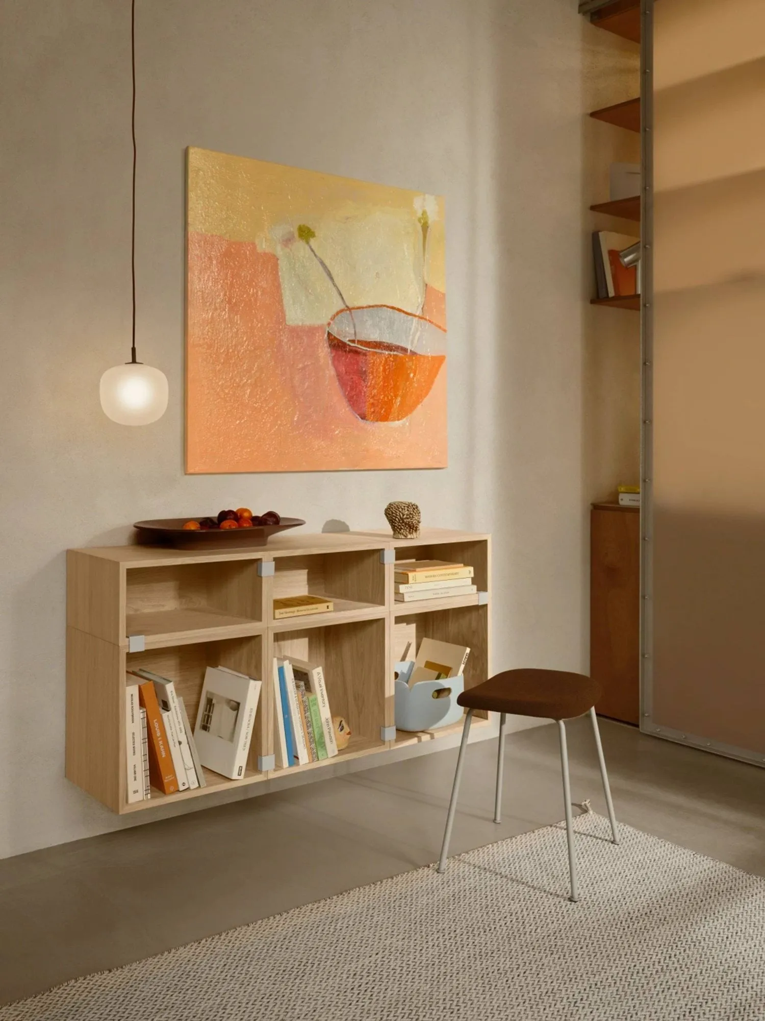 Prateleiras modulares, grandes Stacked 2.0, carvalho Muuto