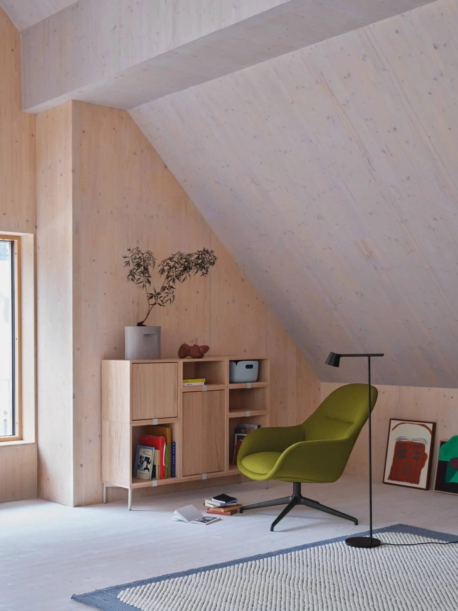 Prateleiras modulares, pequenas Stacked 2.0, carvalho Muuto