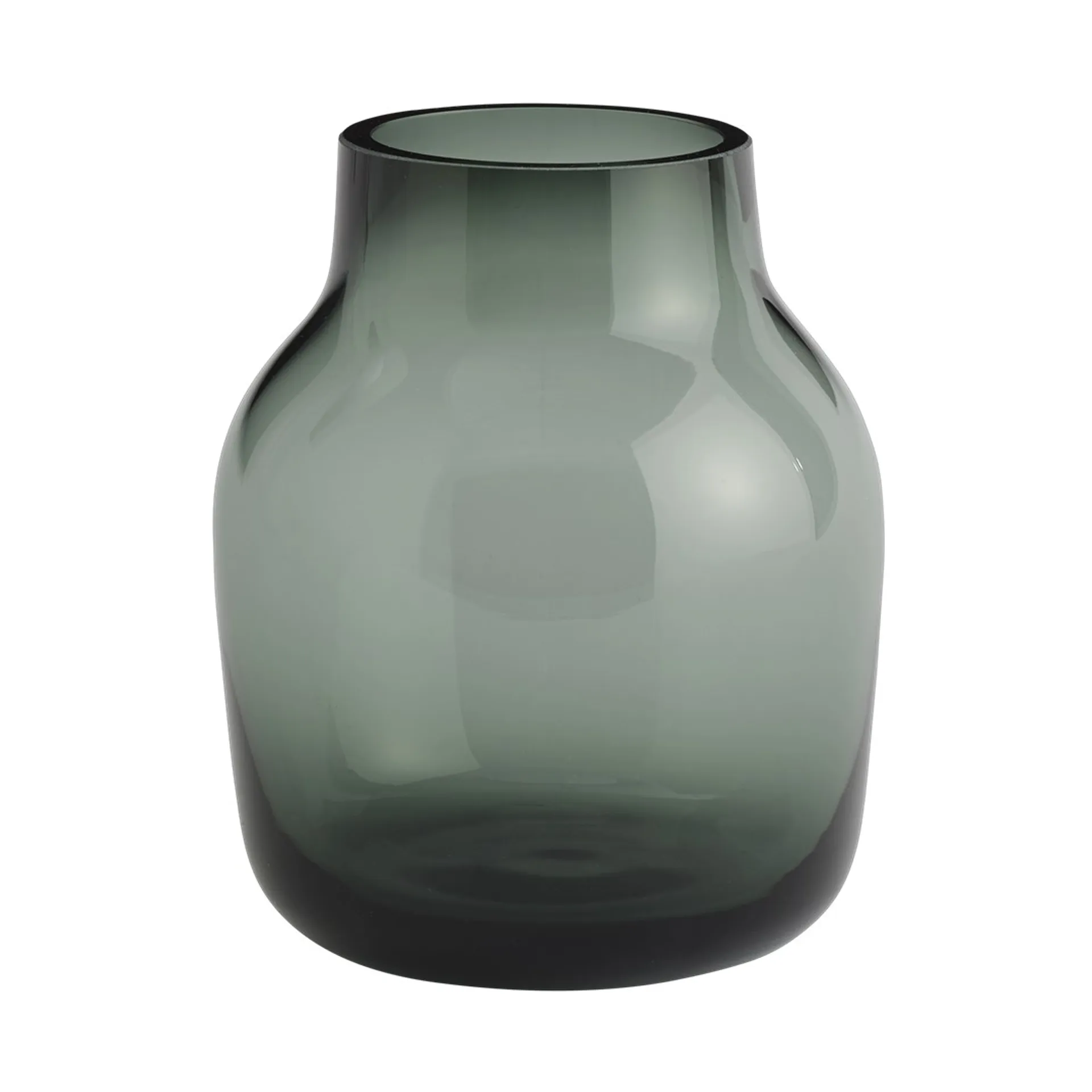 Silent vaso Ø11 cm, Verde escuro Muuto