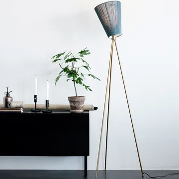 Sofá 2 assentos Oslo - Steelcut 160-cinzento light - Muuto