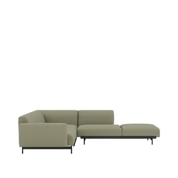 Sofá de canto configuration 3 In Situ - Clay 15-Configuration 3-preto - Muuto