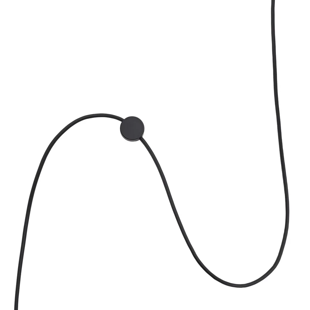 Suporte magnético para cabo de candeeiro de parede Post, preto Muuto