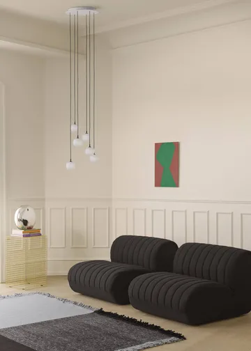 Suspensão de teto em cluster para pendente - White, Ø44 cm - Muuto