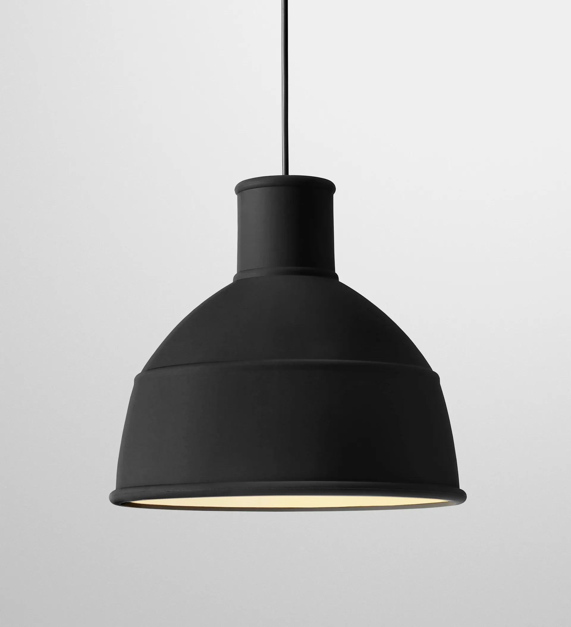 Unfold candeeiro suspenso, preto Muuto
