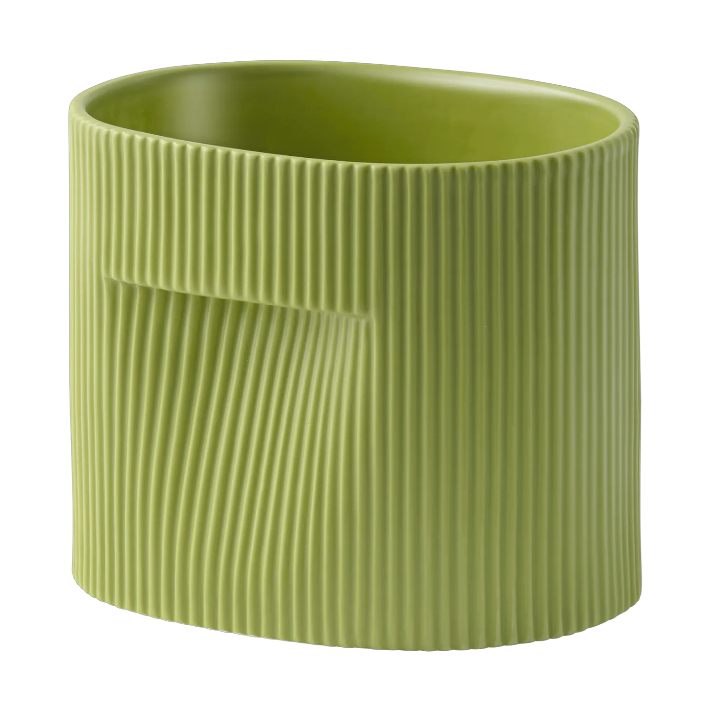 Vaso de flores Ridge 15 cm, Moss green Muuto