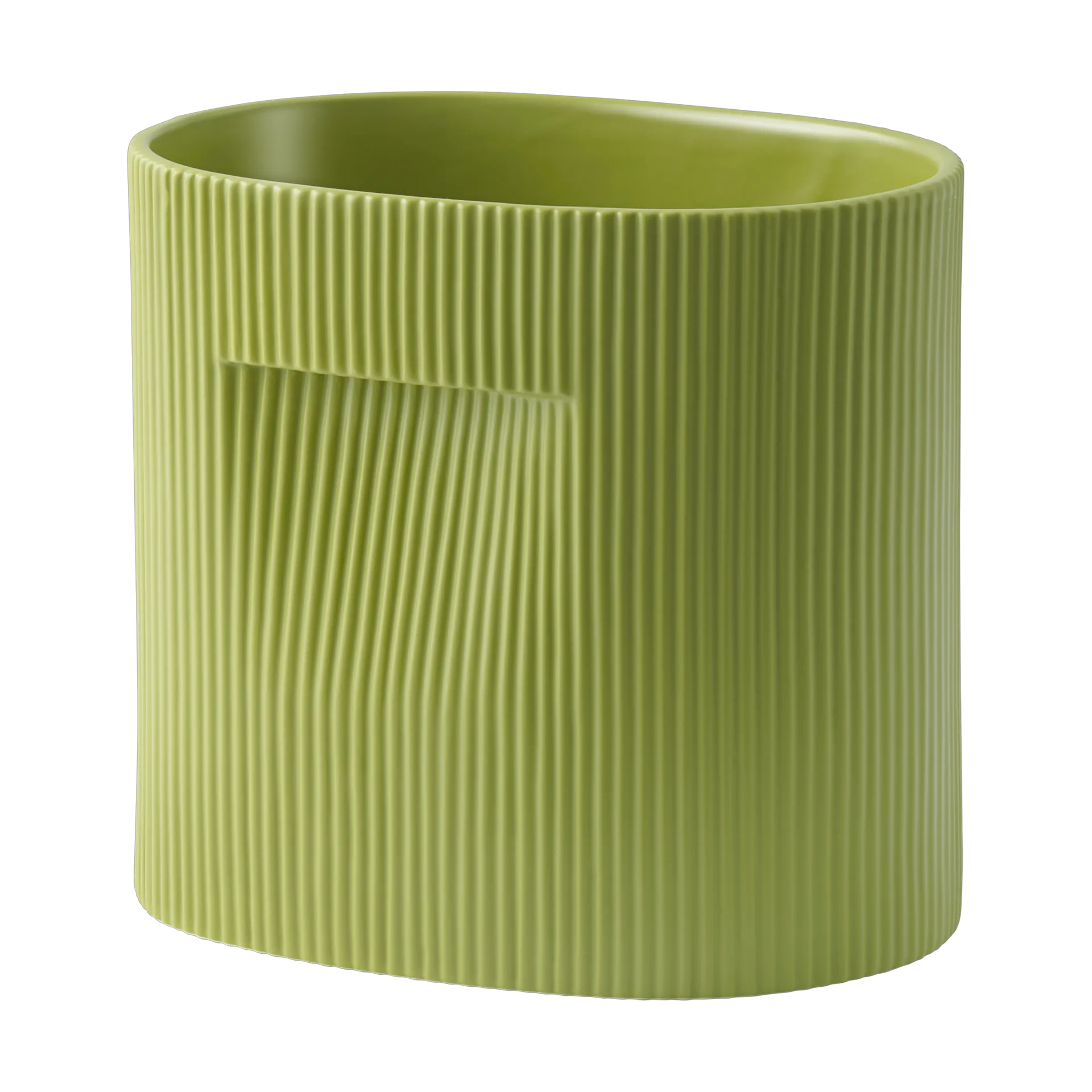 Vaso de flores Ridge 24 cm, Moss green Muuto