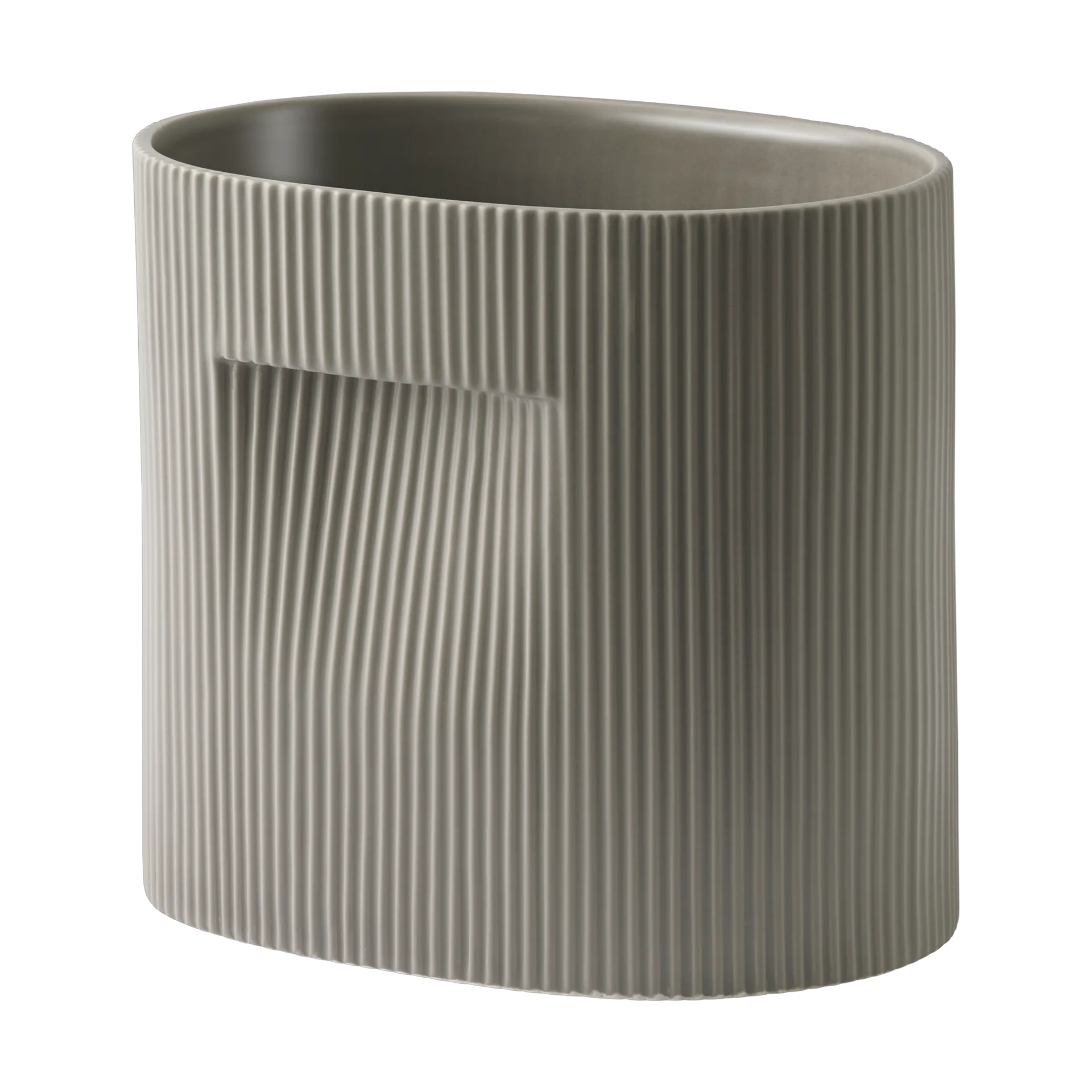 Vaso de flores Ridge 24 cm, Taupe Muuto