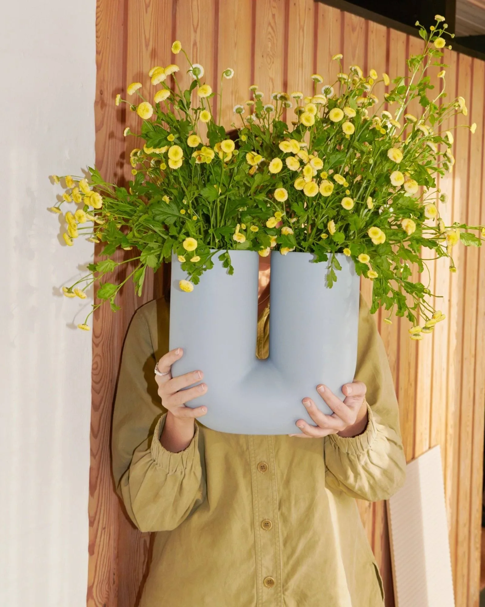 Vaso Kink 26 cm, azul claro Muuto