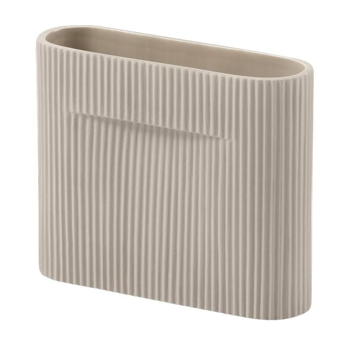 Vaso Ridge 16,5 cm - Bege - Muuto