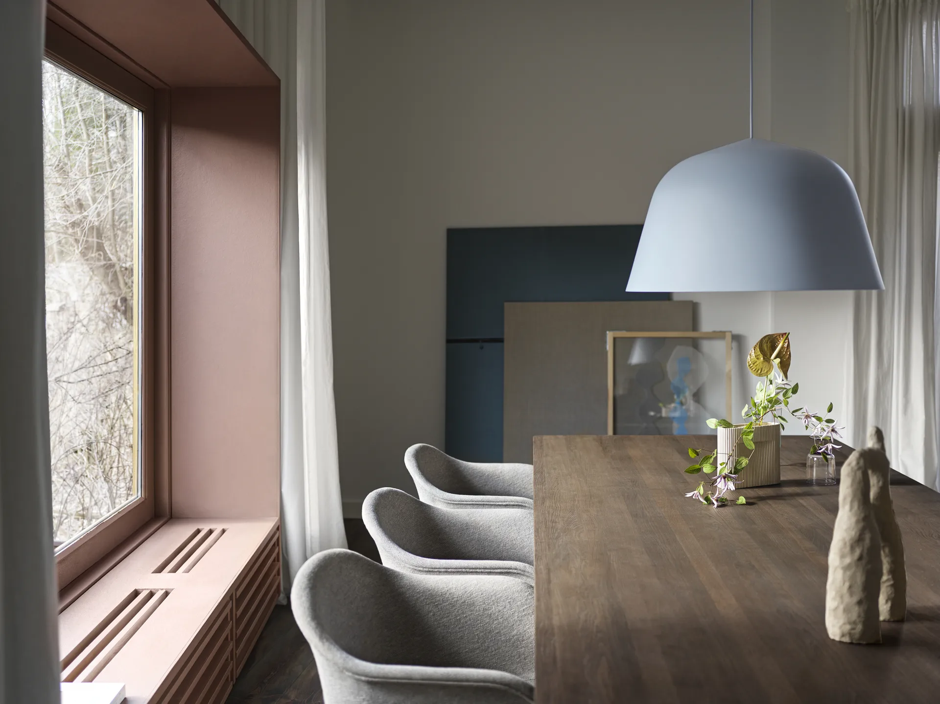 Vaso Ridge 16,5 cm, Bege Muuto