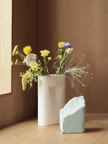 Vaso Ridge 35 cm - Off white - Muuto