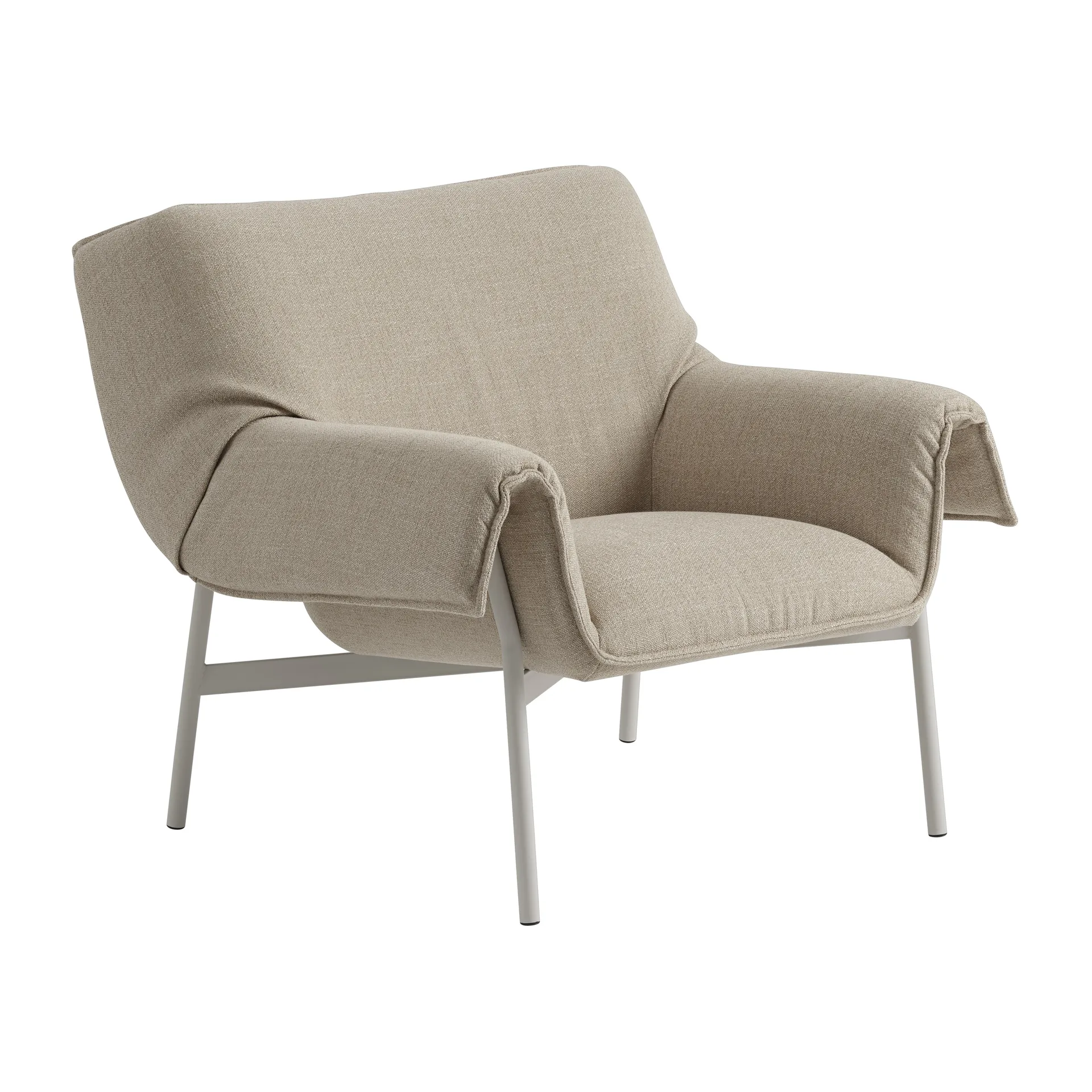 Wrap Cadeira Lounge, Ecriture 240-cinza Muuto