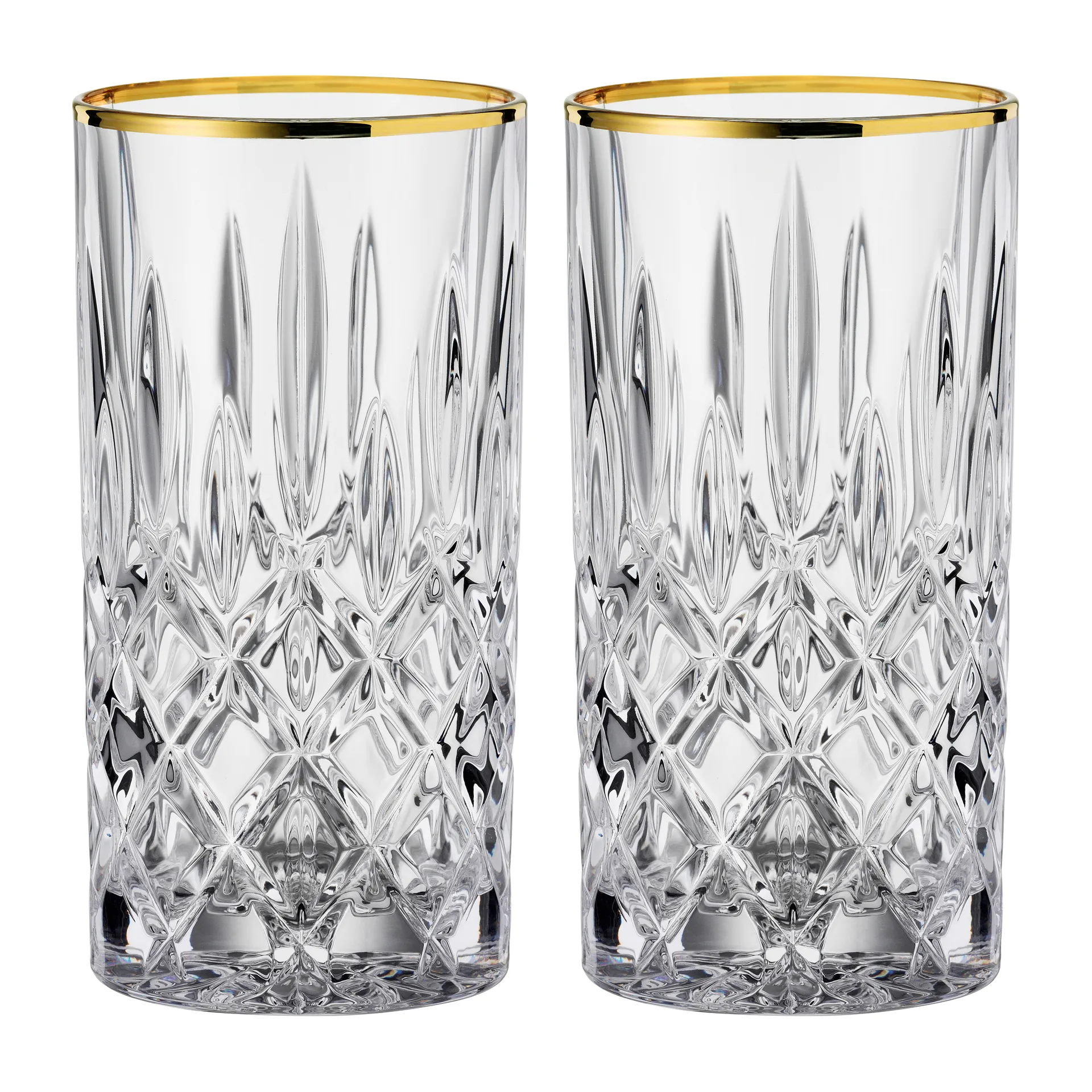 Copo longo Noblesse Gold 37,5 cl 2 un., Clear Nachtmann