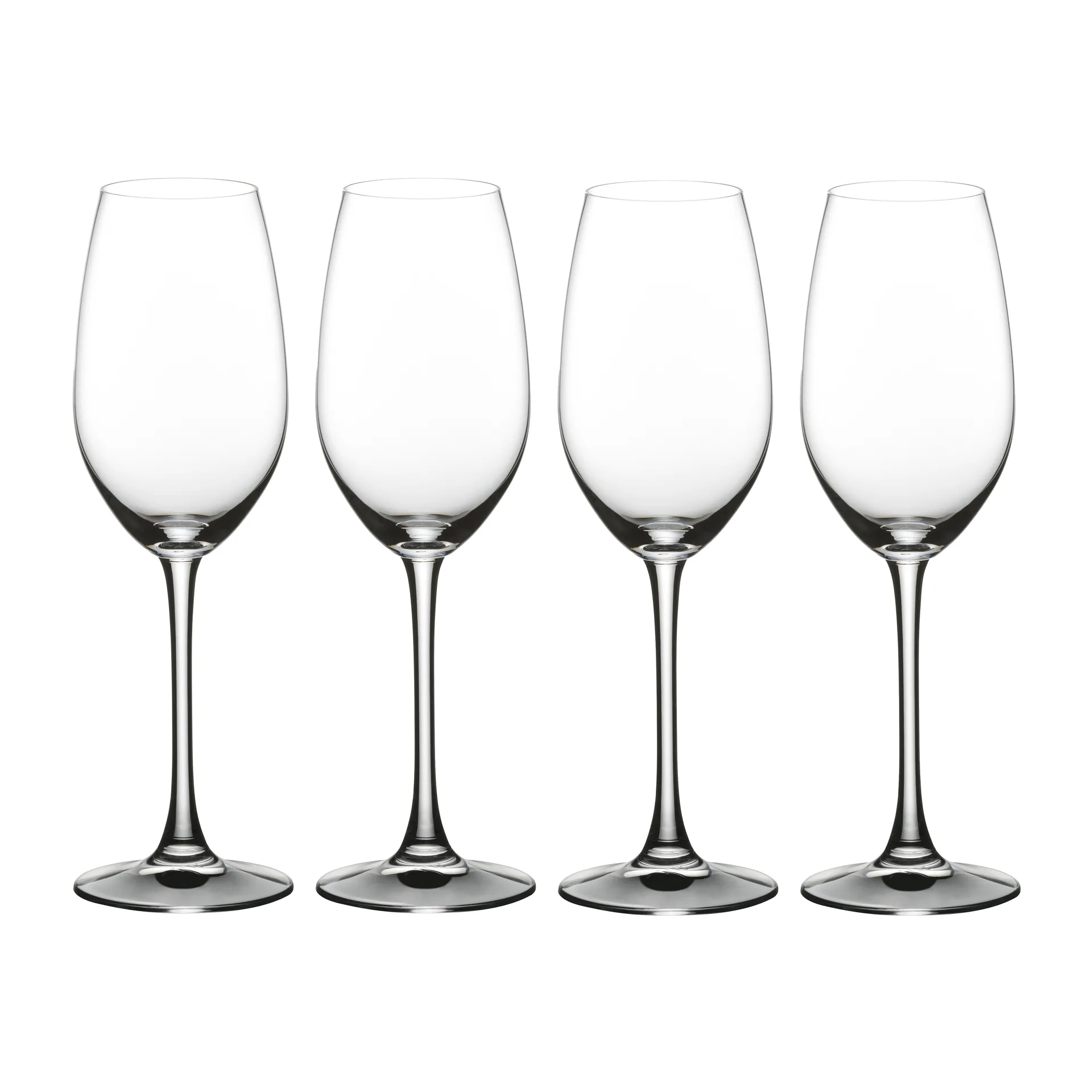 Copos de champanhe Vivino 26 cl, conjunto de 4, Clear Nachtmann
