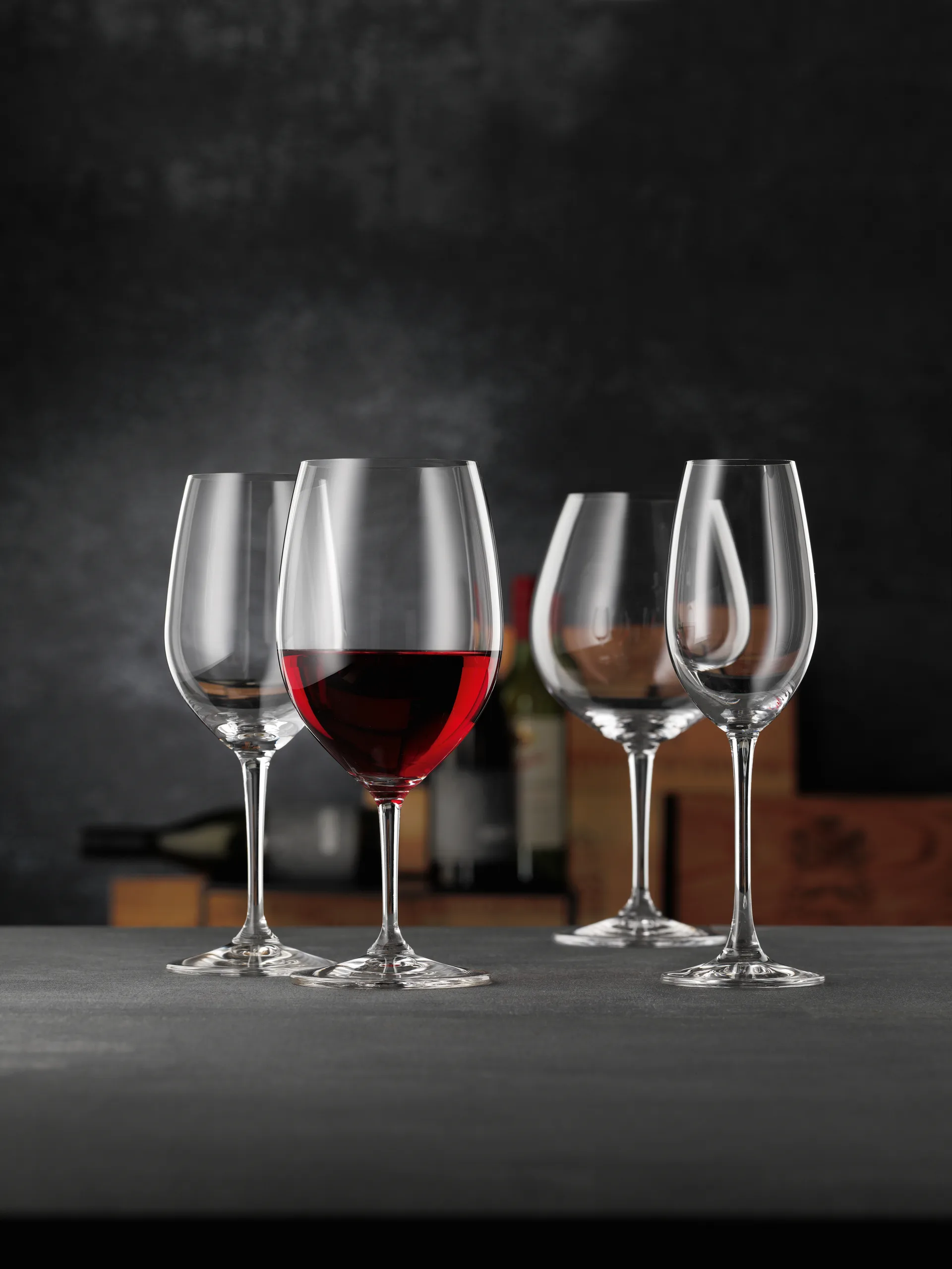 Copos de vinho tinto Vivino tableeaux 61 cl, conjunto de 4, Clear Nachtmann