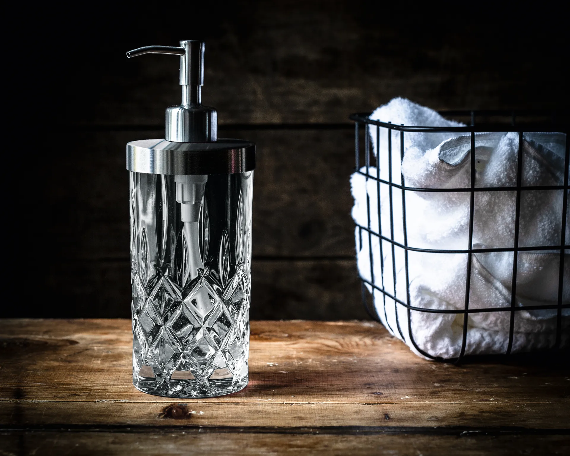 Dispensador de sabão Noblesse XL 21,5 cm, Clear Nachtmann