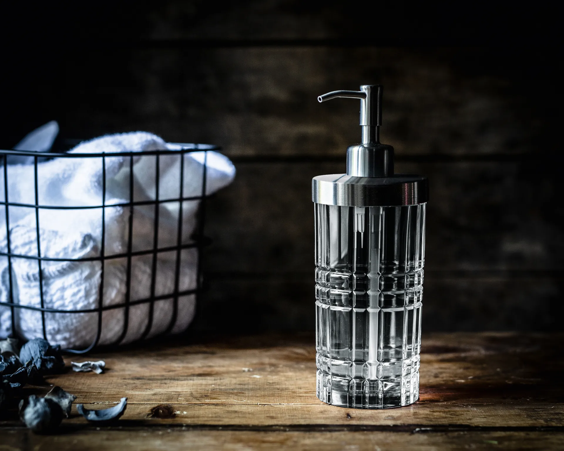 Dispensador de sabão Square 21,5 cm, Clear Nachtmann