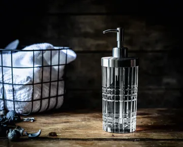 Dispensador de sabão Square 21,5 cm - Clear - Nachtmann