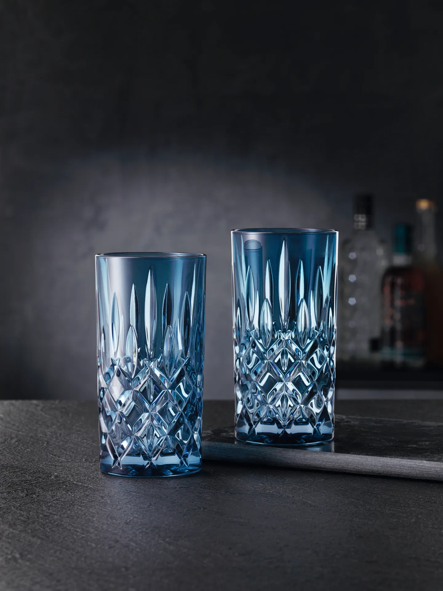 Noblesse Longdrink copo 39,5 cl 2 unidades, Azul vintage Nachtmann