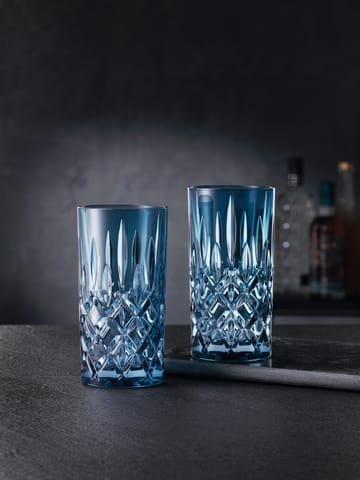 Noblesse Longdrink copo 39,5 cl 2 unidades - Azul vintage - Nachtmann