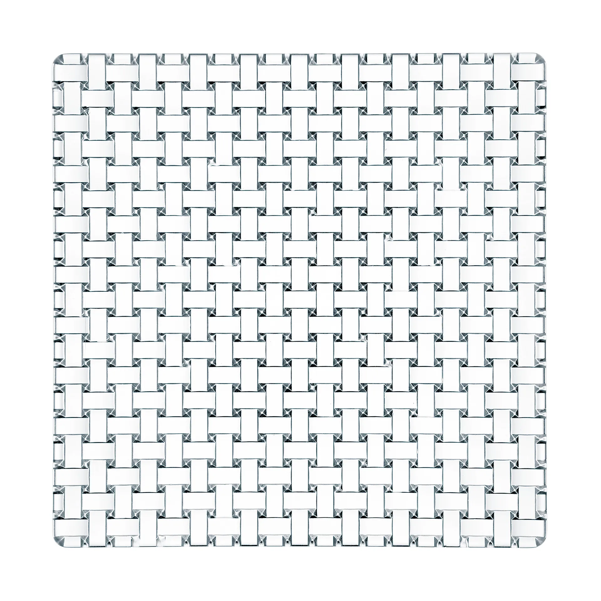 Prato Bossa Nova 28x28 cm, transparente Nachtmann