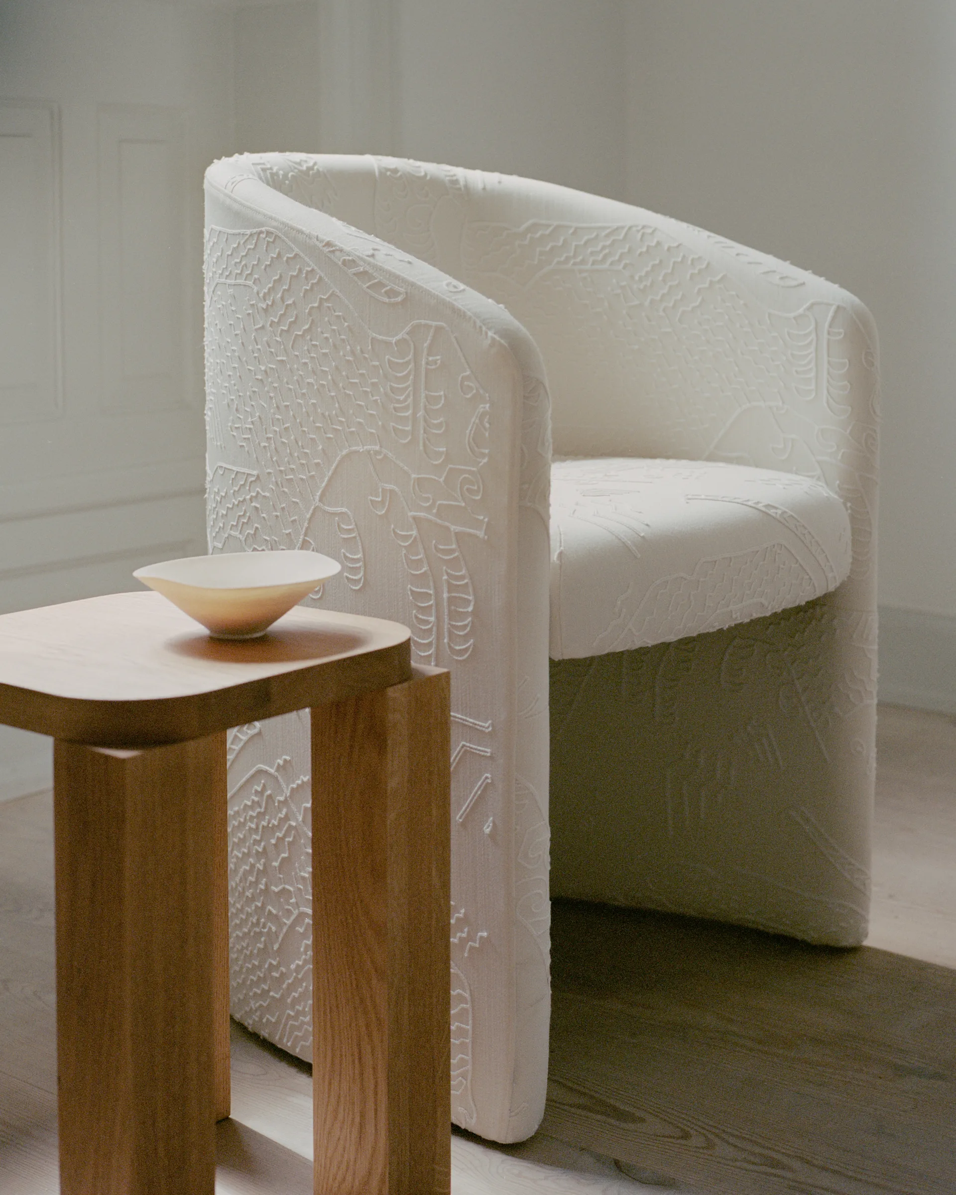 Atlas banquinho, Natural Oak New Works