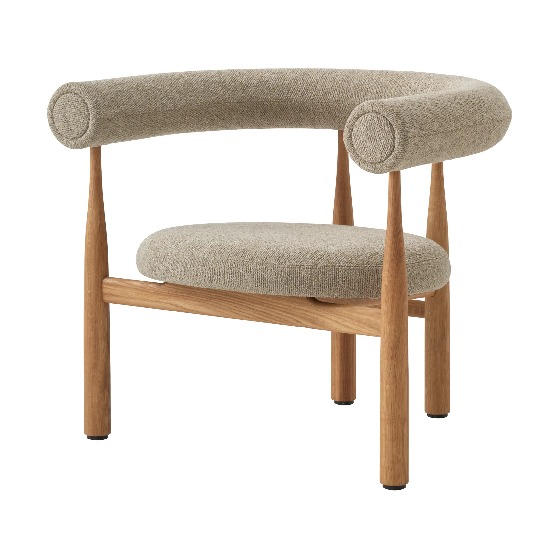 Bukowski cadeira lounge, Carvalho, Moss 17 New Works